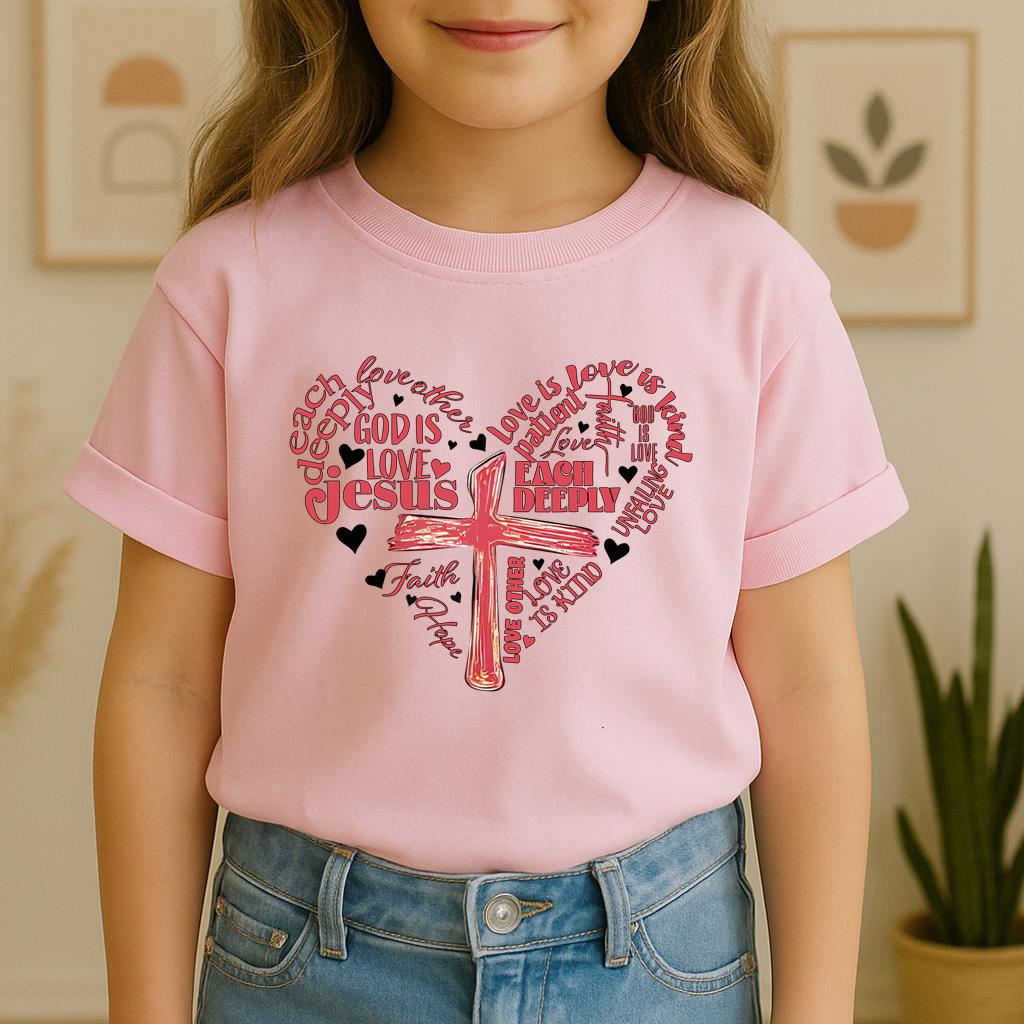 Heart Cross Love Is Patience
