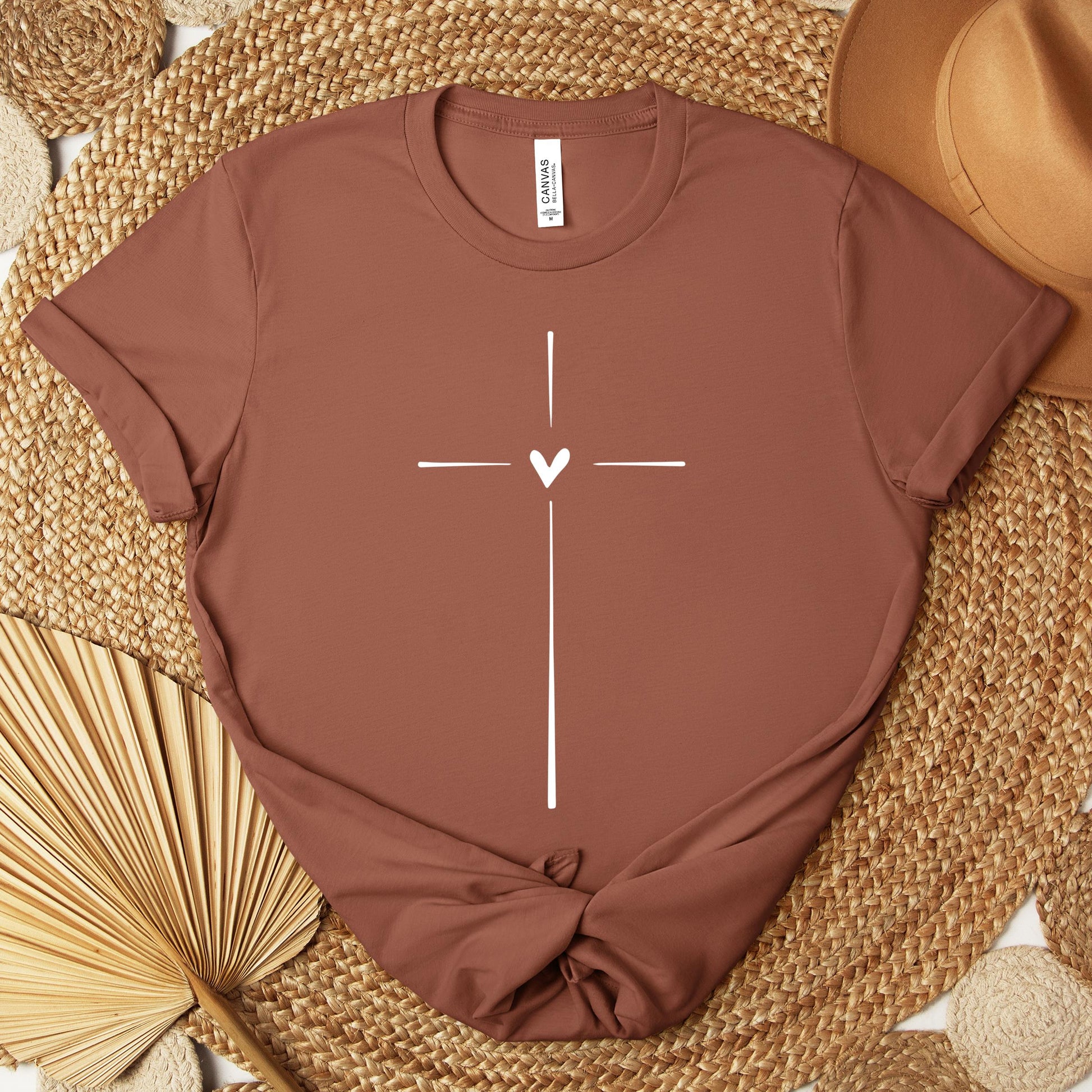 Heart Cross Premium T-shirt