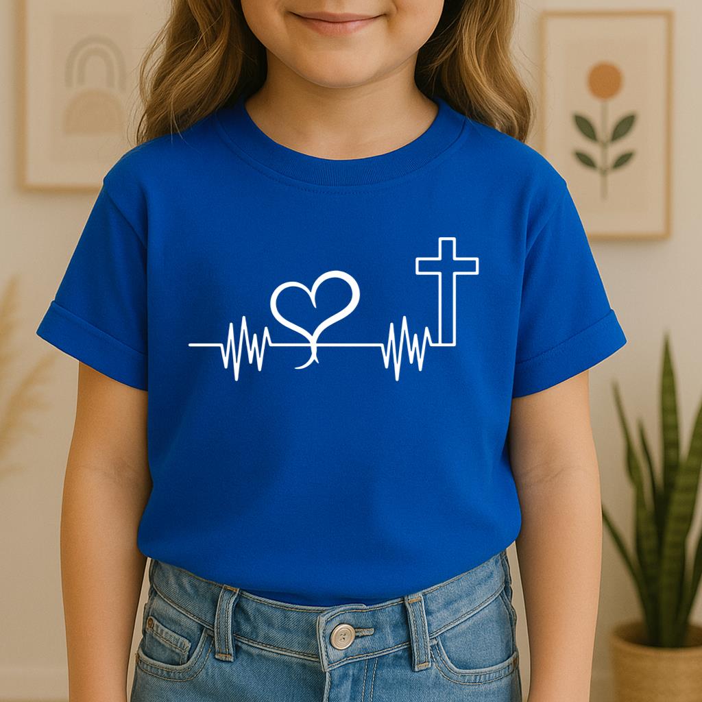 Heartbeat Heart Cross