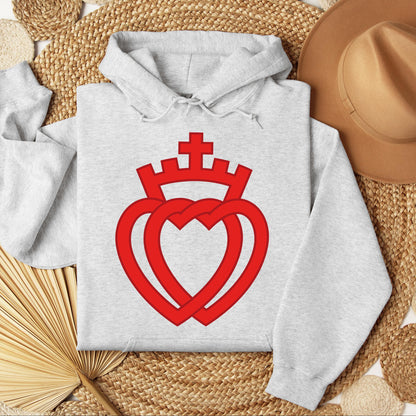 Hearts Entwined With A Crown