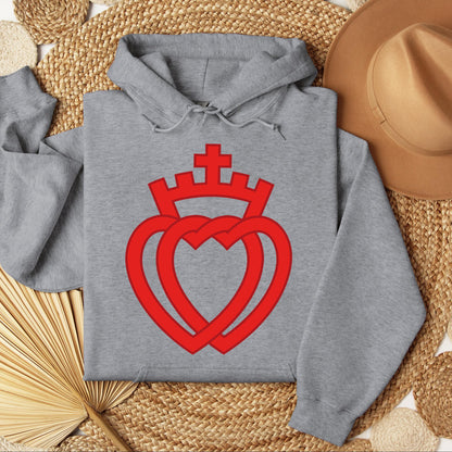 Hearts Entwined With A Crown