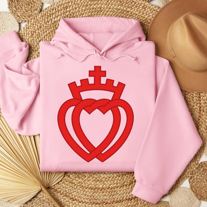 Hearts Entwined With A Crown