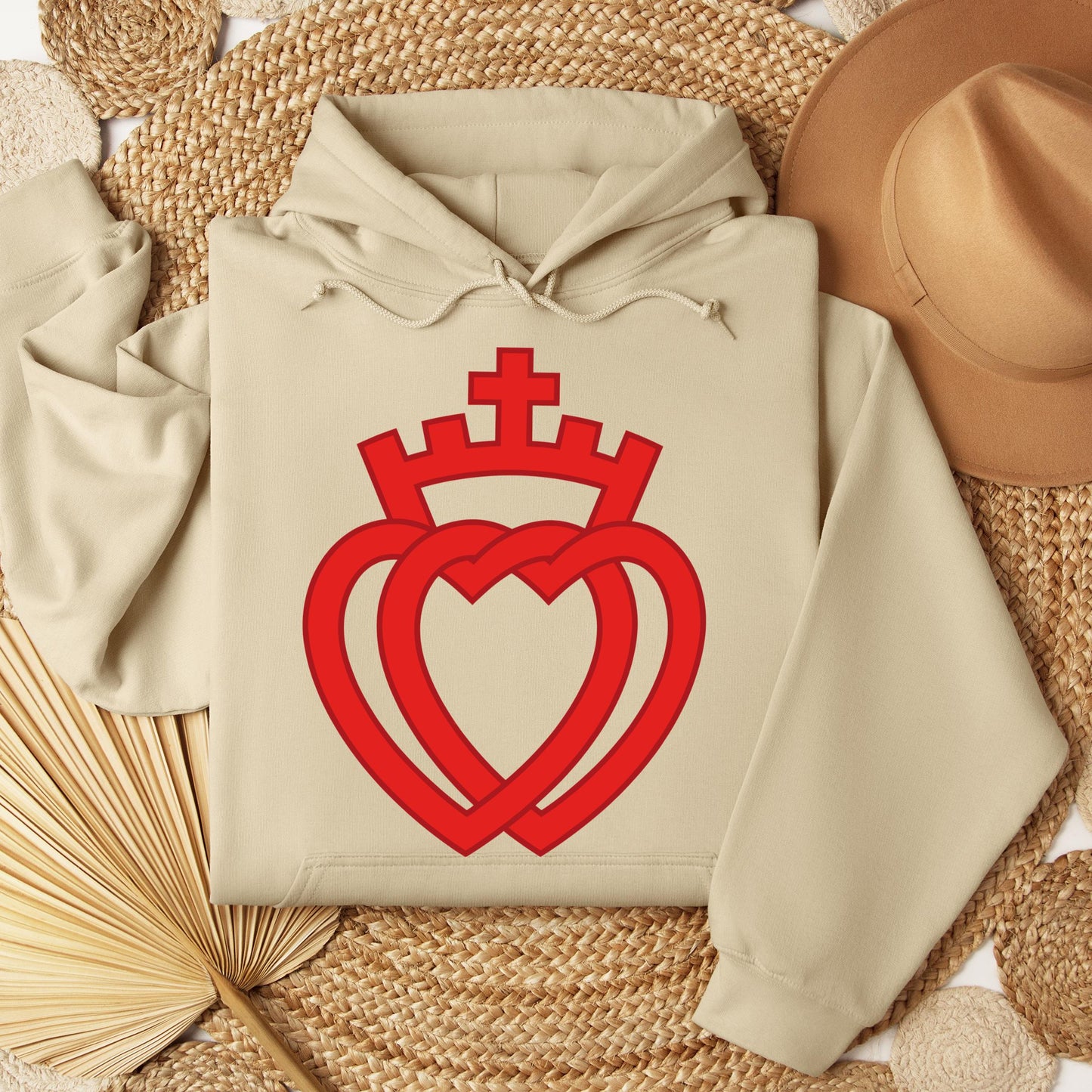 Hearts Entwined With A Crown