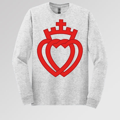 Hearts Entwined With A Crown