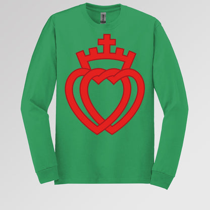 Hearts Entwined With A Crown