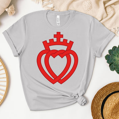 Hearts Entwined With A Crown
