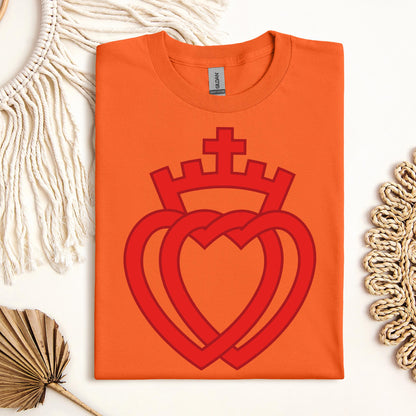 Hearts Entwined With A Crown