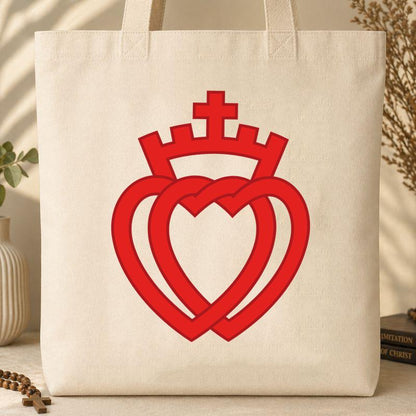Hearts Entwined With A Crown