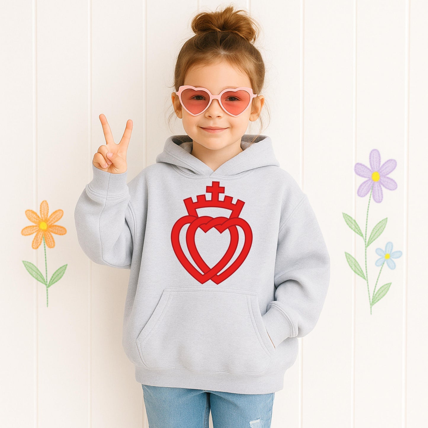 Hearts Entwined With A Crown