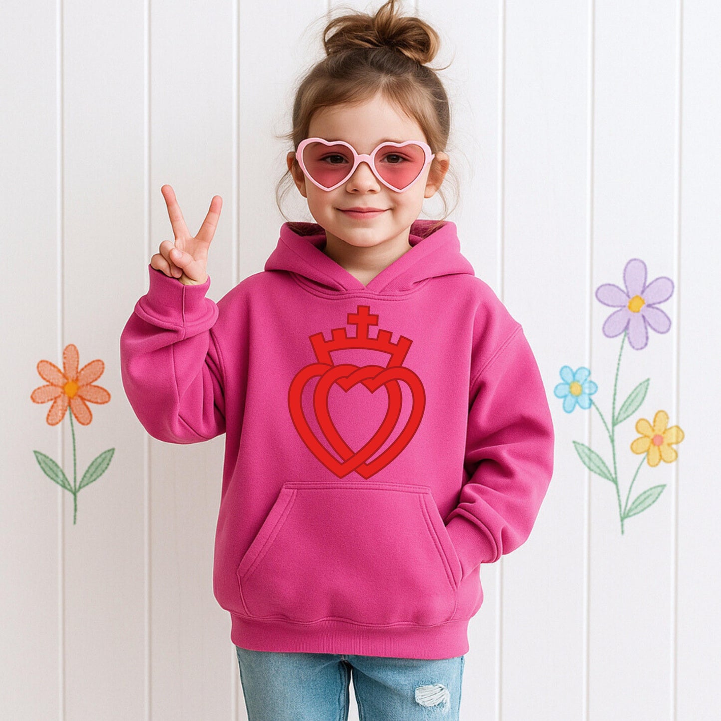 Hearts Entwined With A Crown