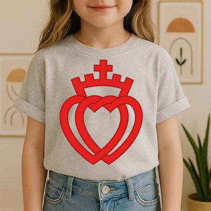 Hearts Entwined With A Crown