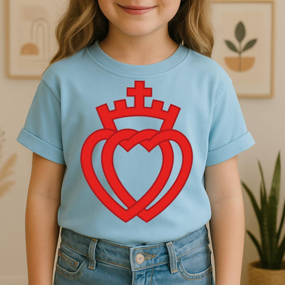 Hearts Entwined With A Crown