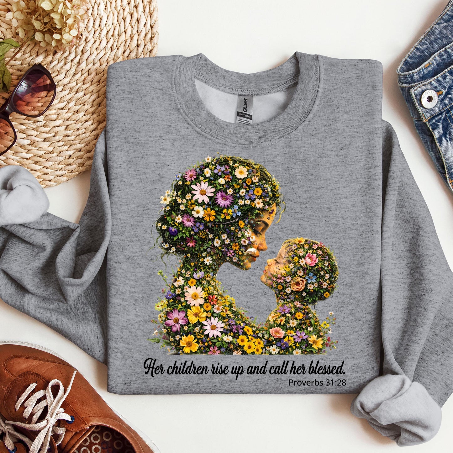 Her Children Rise Up And Call Her Blessed Proverbs 31.28 01