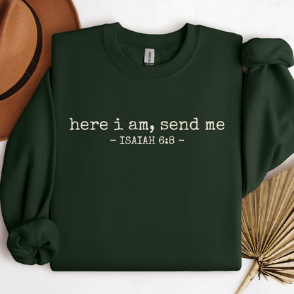 Here I Am, Send Me Isaiah 6.8 02