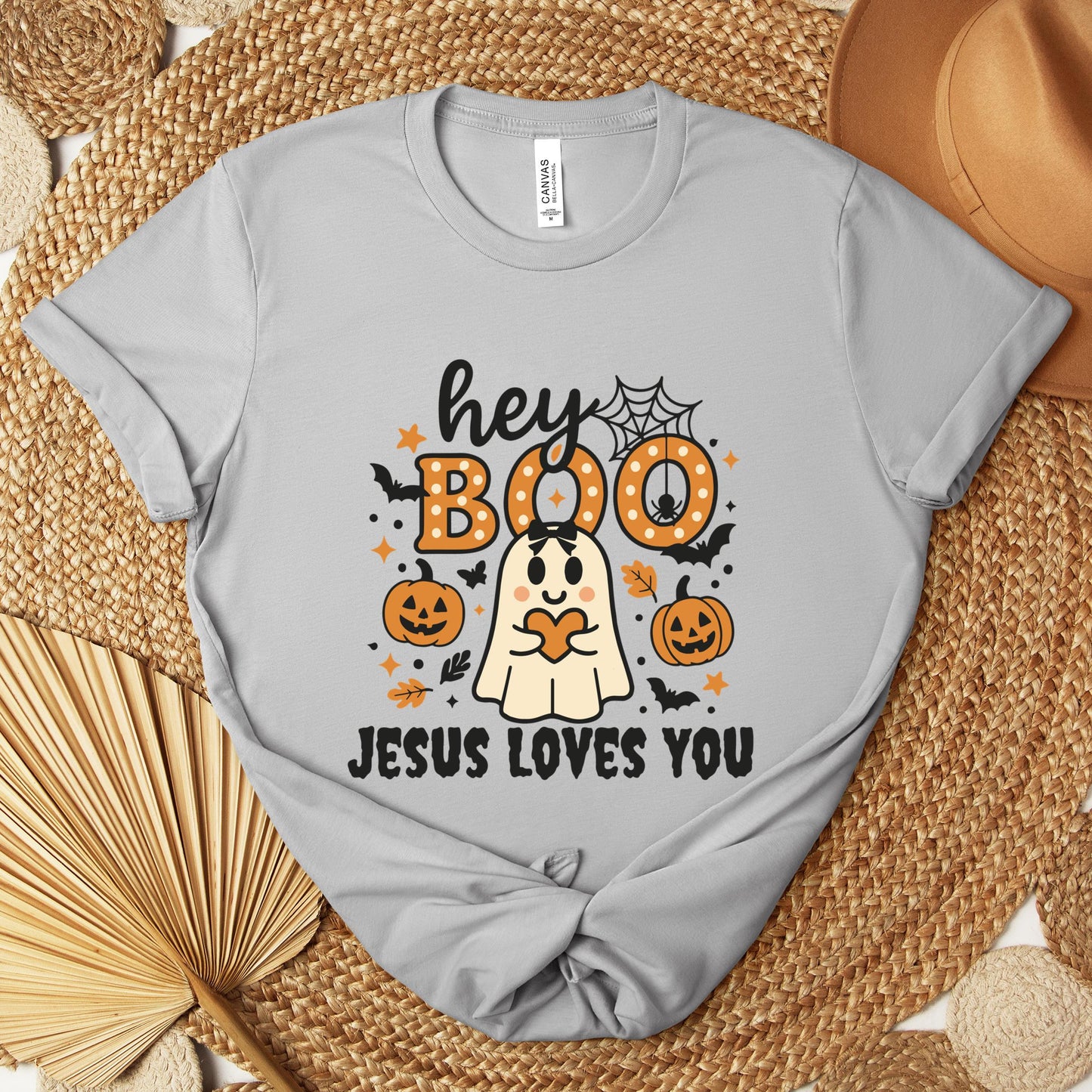 Hey Boo Jesus Loves You Premium T-shirt