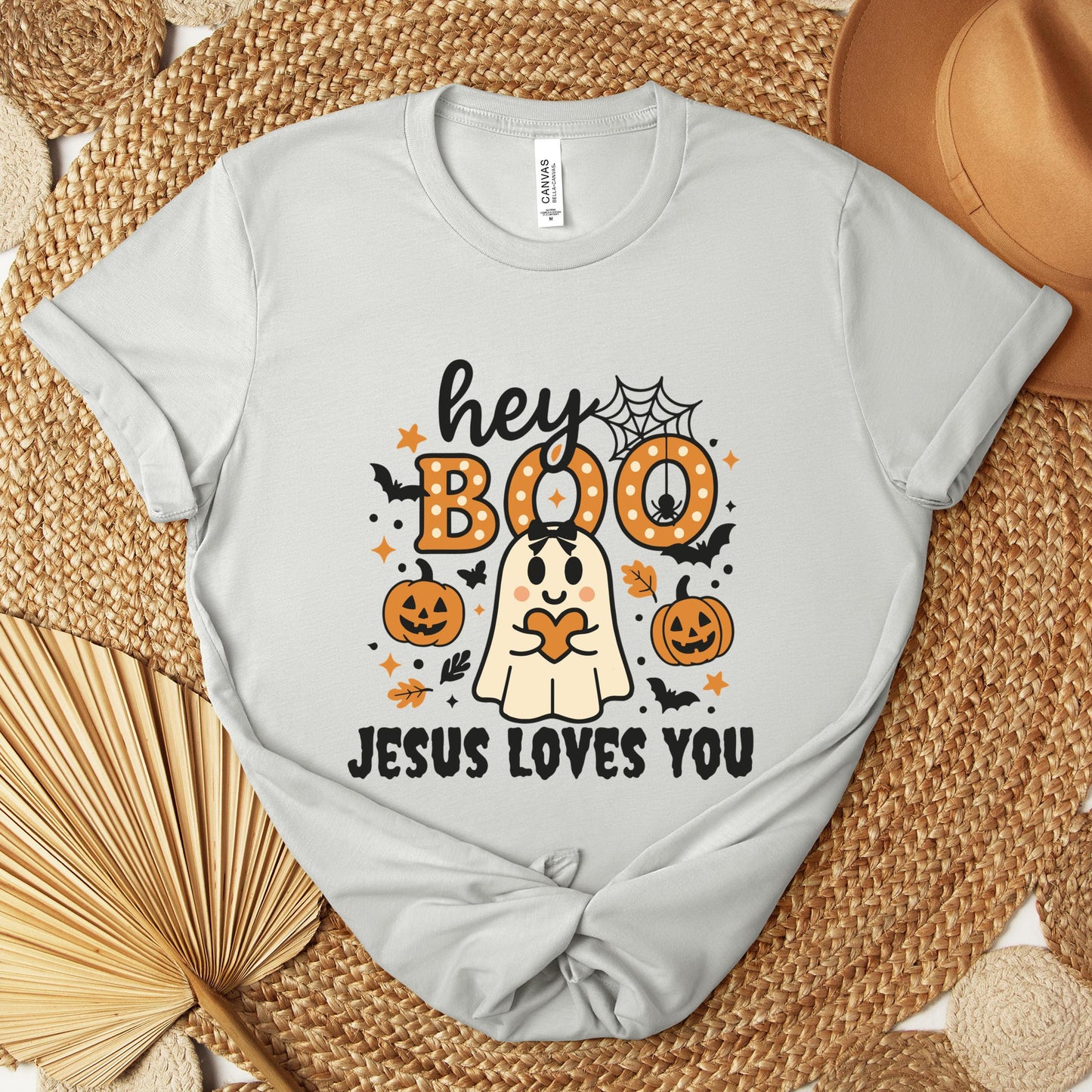 Hey Boo Jesus Loves You Premium T-shirt