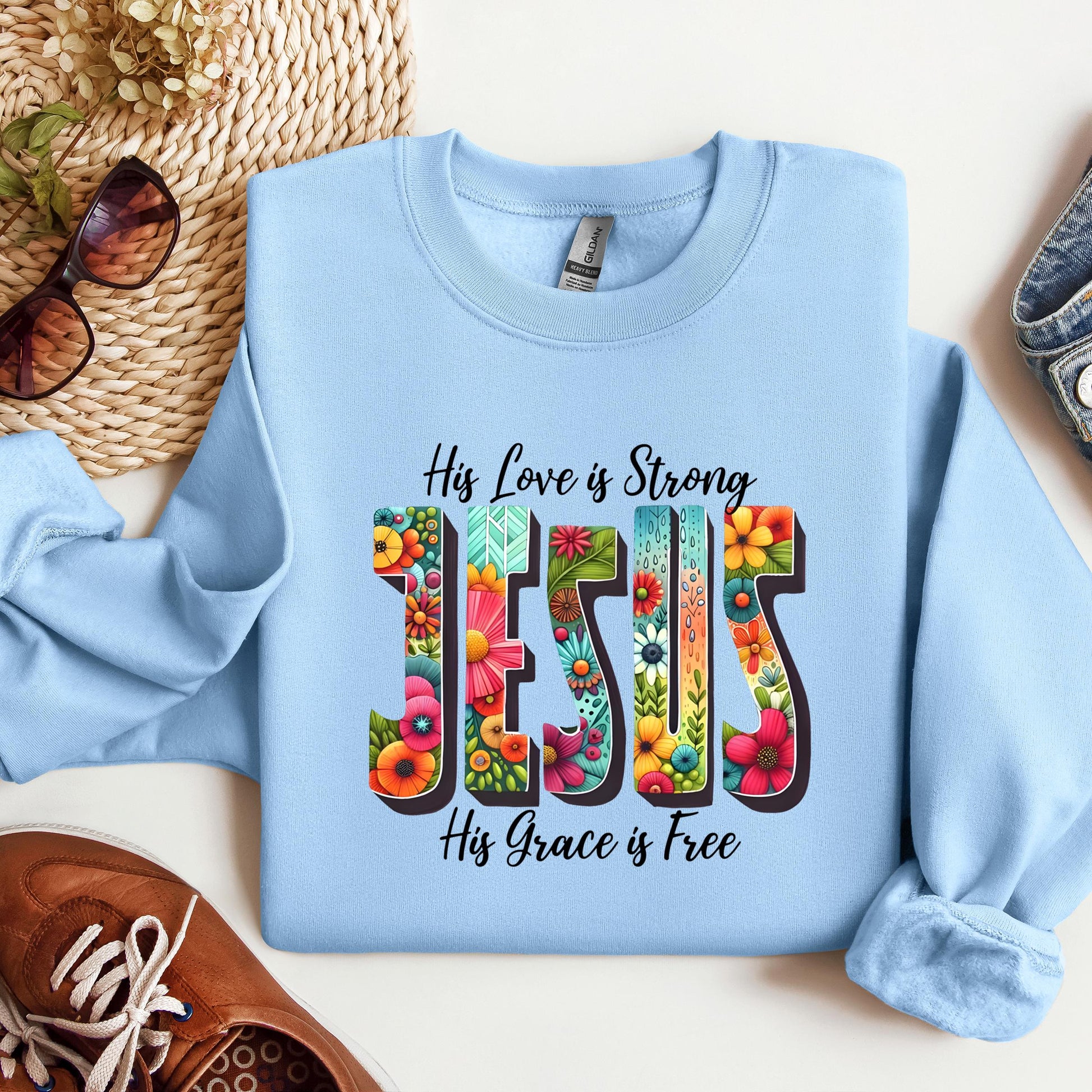 His Love Is Strong His Grace Is Free