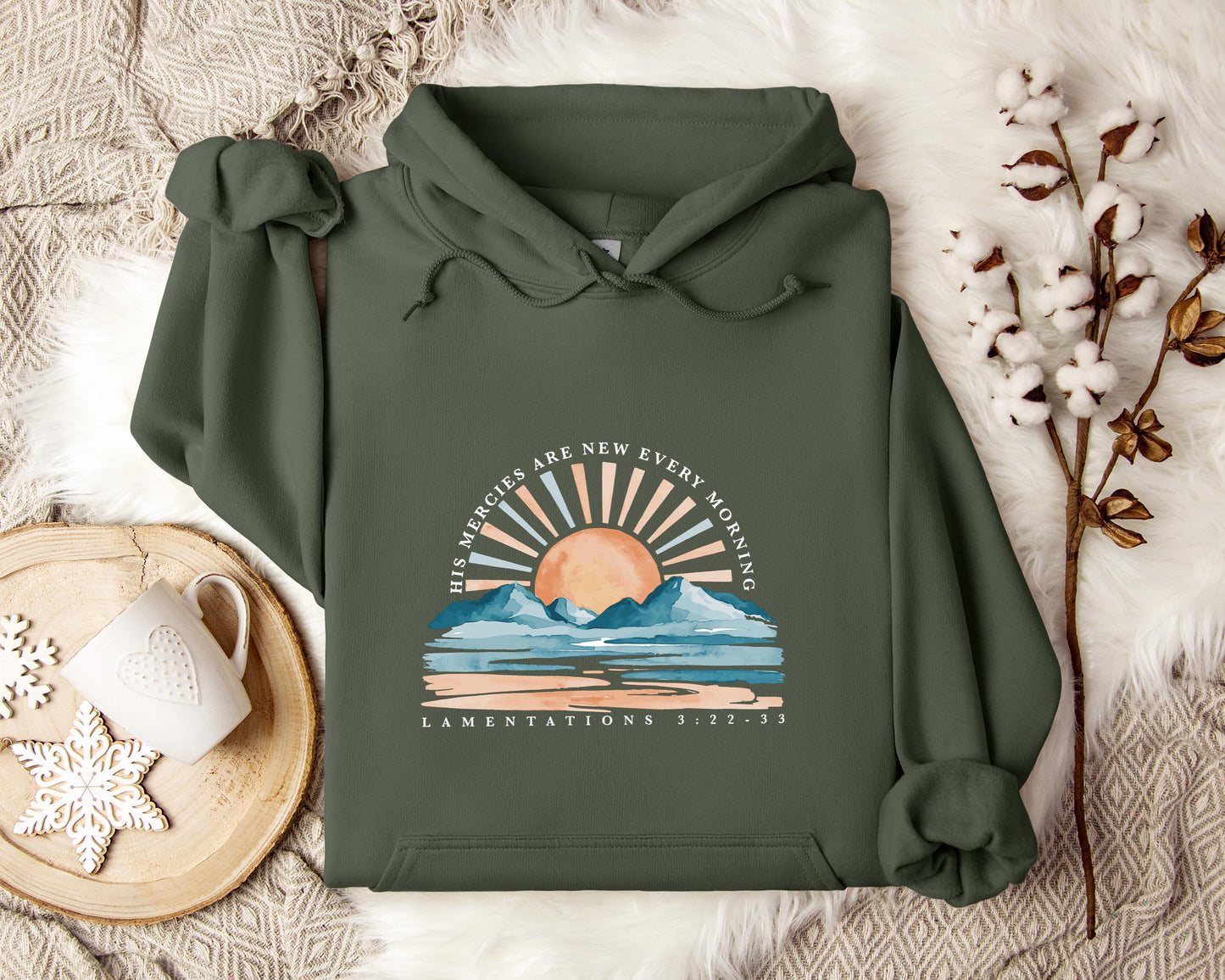 His Mercies Are New Every Morning 2 Hoodie