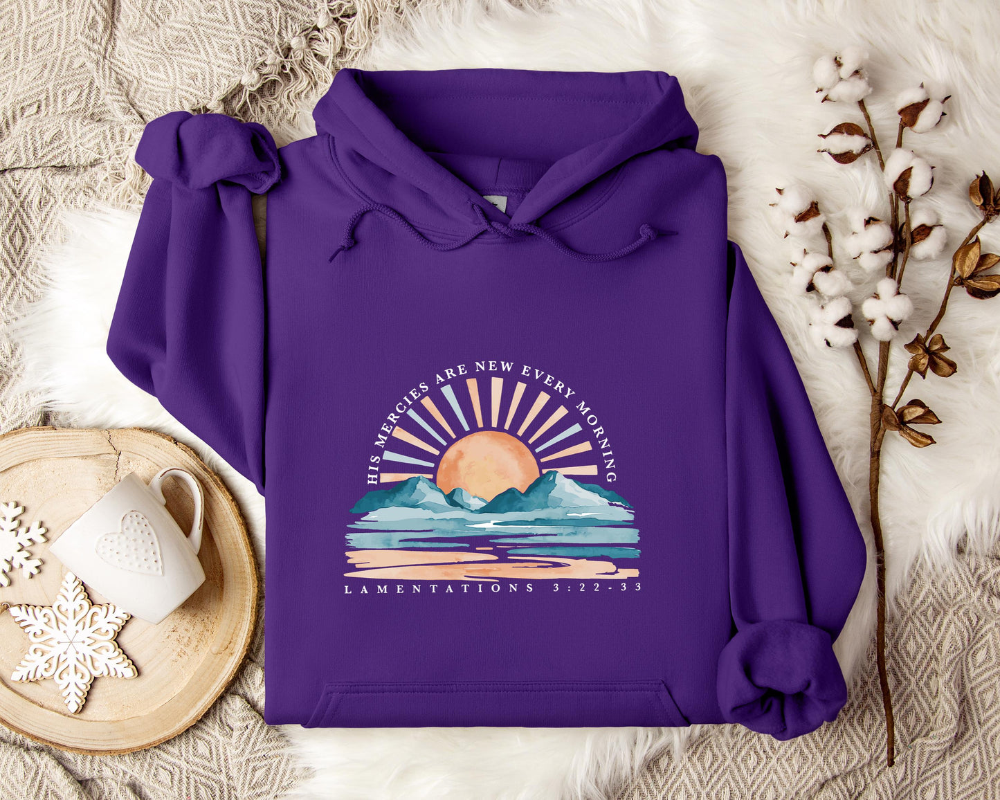 His Mercies Are New Every Morning 2 Hoodie