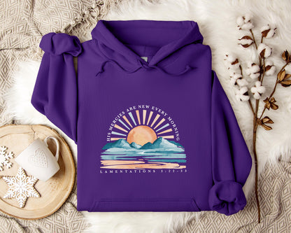 His Mercies Are New Every Morning 2 Hoodie