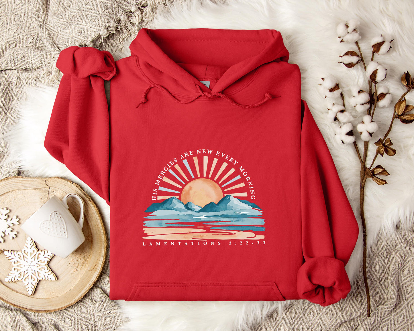 His Mercies Are New Every Morning 2 Hoodie