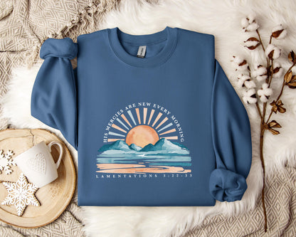 His Mercies Are New Every Morning 2 Sweatshirt