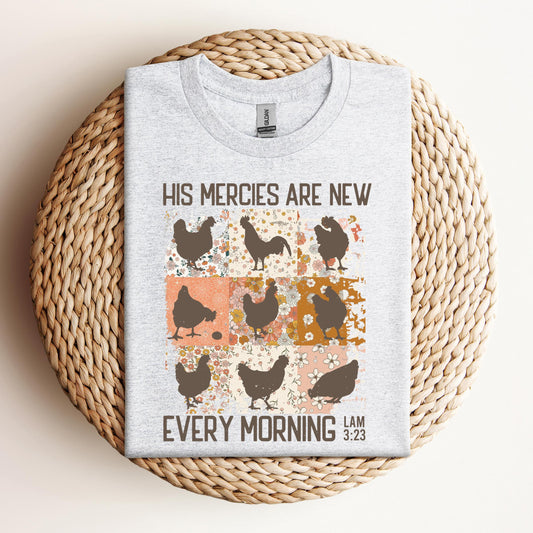 His Mercies Are New Every Morning Lam 3.23