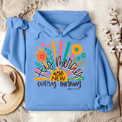 His Mercies Are New Every Morning Lamentation 3.22-23 01 Hoodie