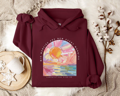 His Mercies Are New Every Morning Hoodie