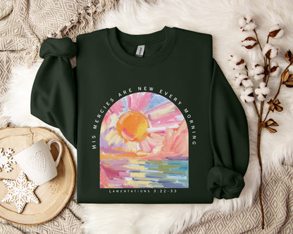 His Mercies Are New Every Morning Sweatshirt