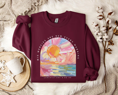His Mercies Are New Every Morning Sweatshirt