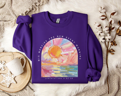 His Mercies Are New Every Morning Sweatshirt