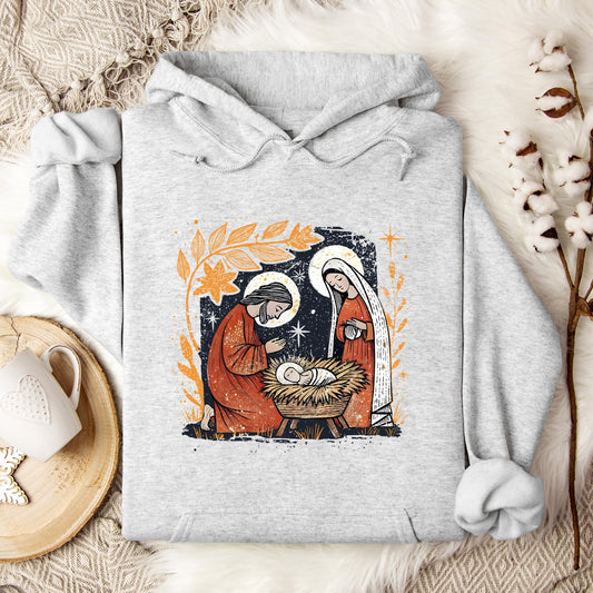 Holy Family Mary Joseph Jesus Hoodie