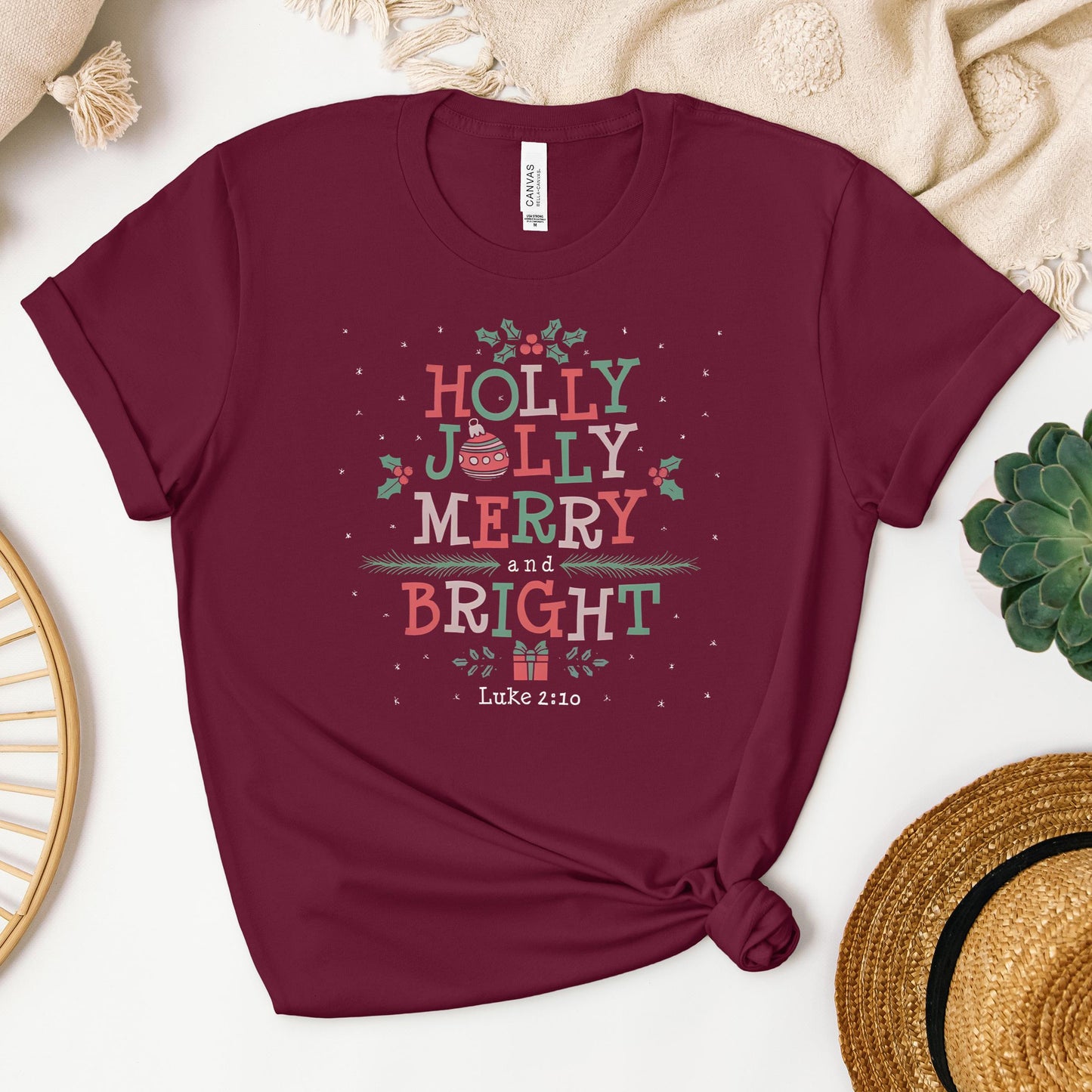 Holy Jolly Merry And Bright Luke 2.10