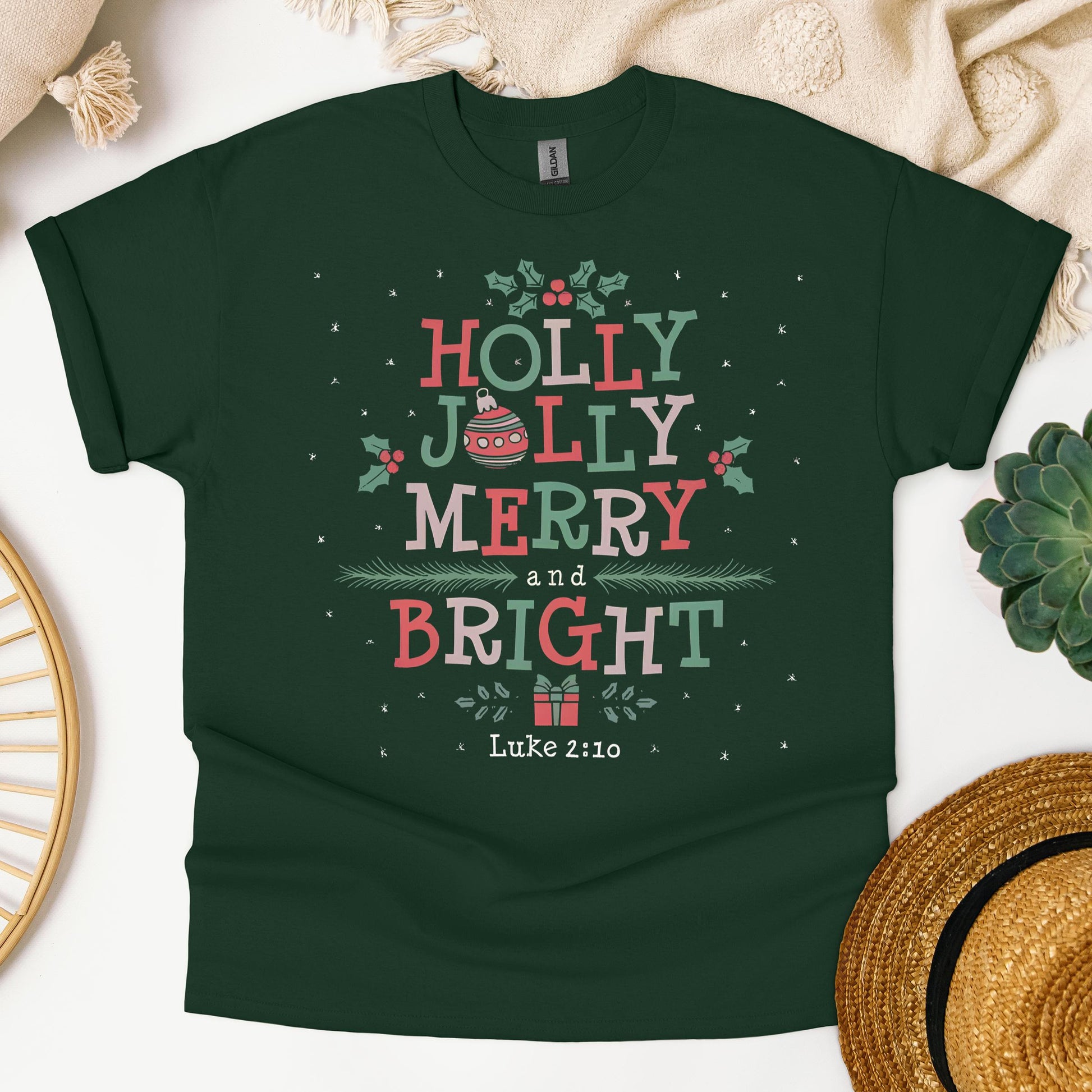 Holy Jolly Merry And Bright Luke 2.10