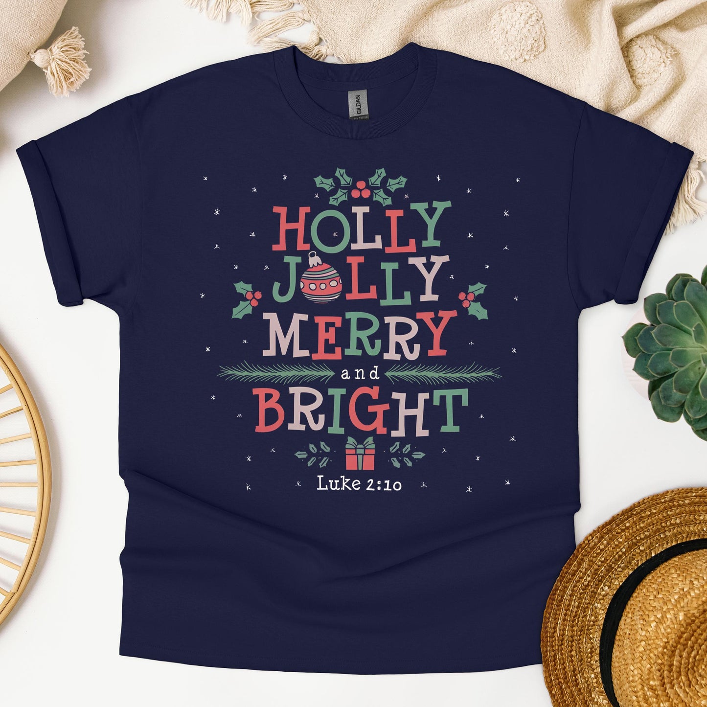 Holy Jolly Merry And Bright Luke 2.10