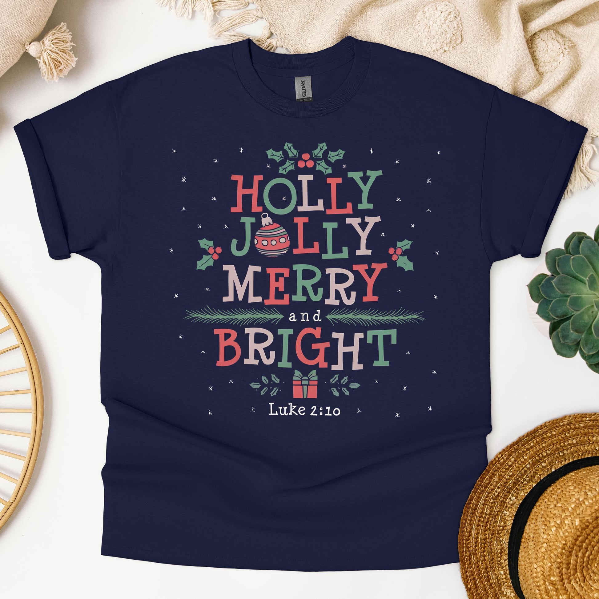 Holy Jolly Merry And Bright Luke 2.10