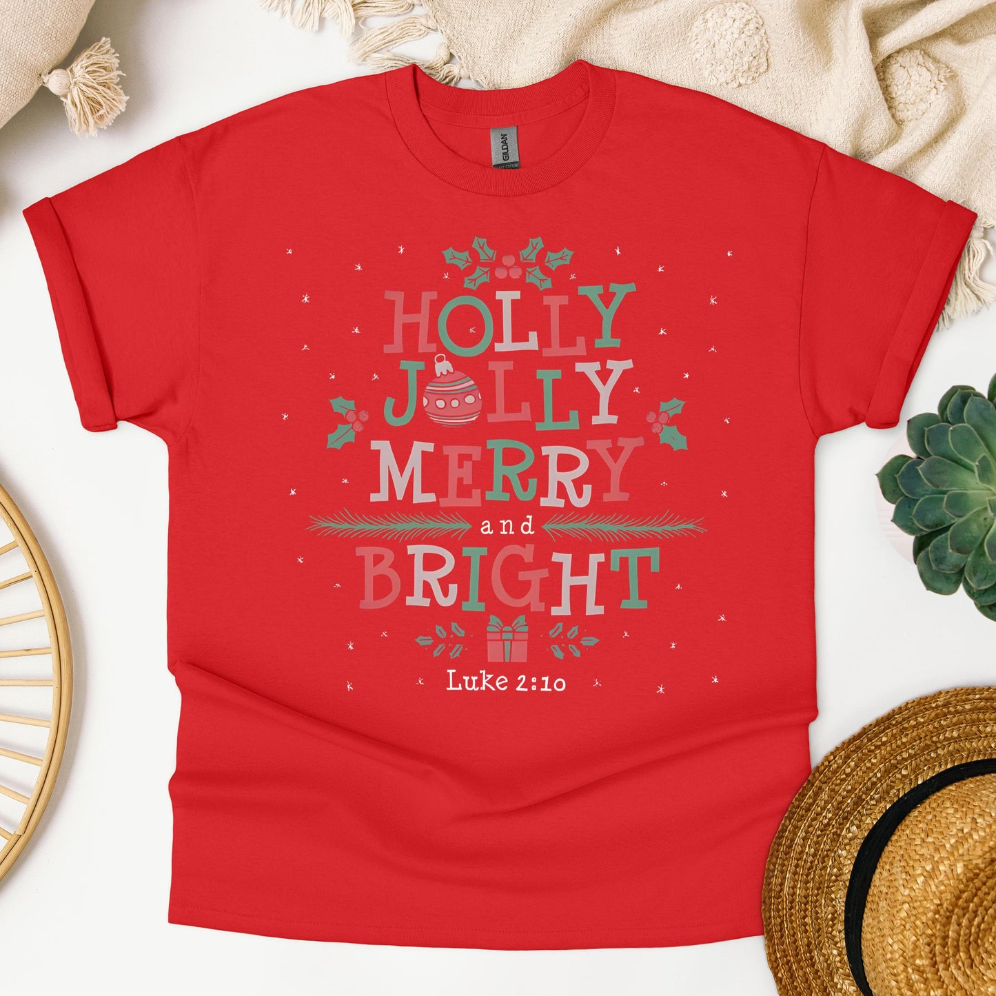 Holy Jolly Merry And Bright Luke 2.10