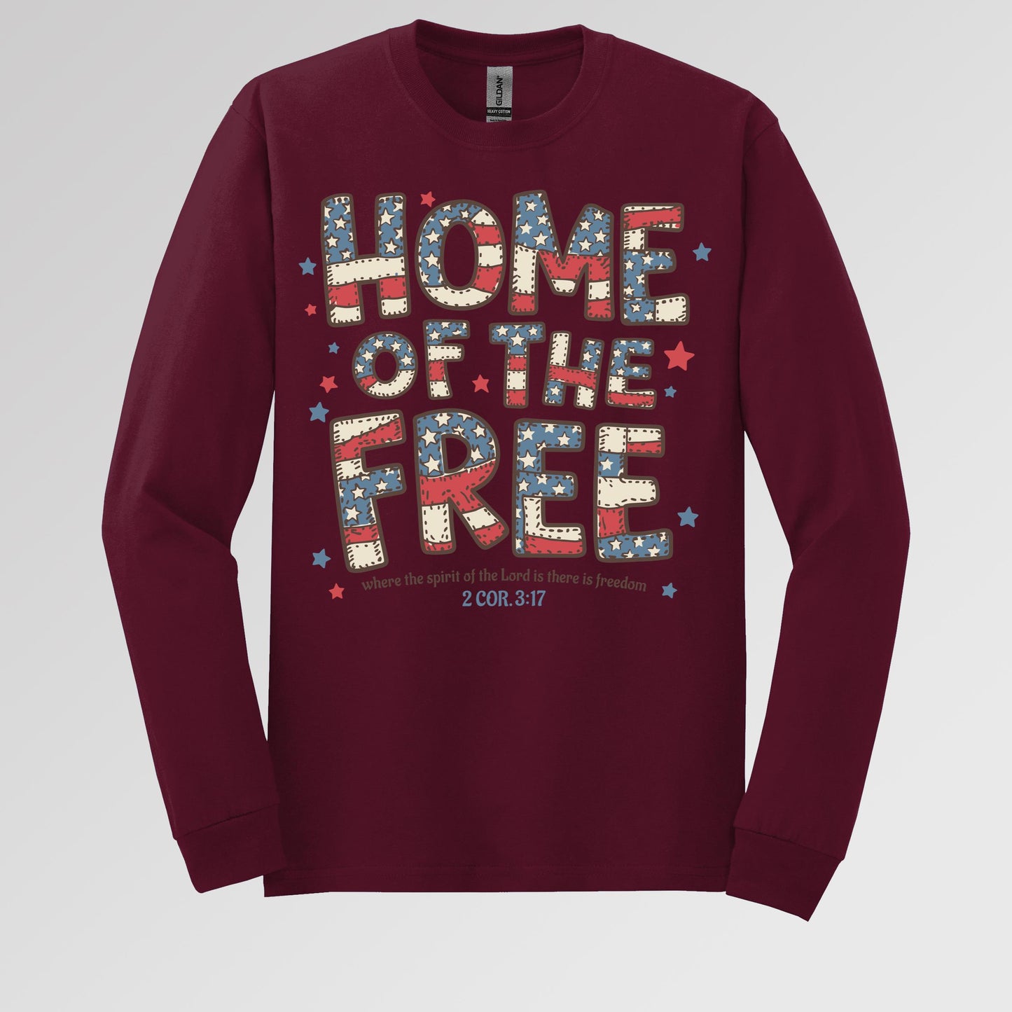 Home Of The Free Where The Spirit Of The Lord Is There Is Freedom 2 Cor. 3.17 01