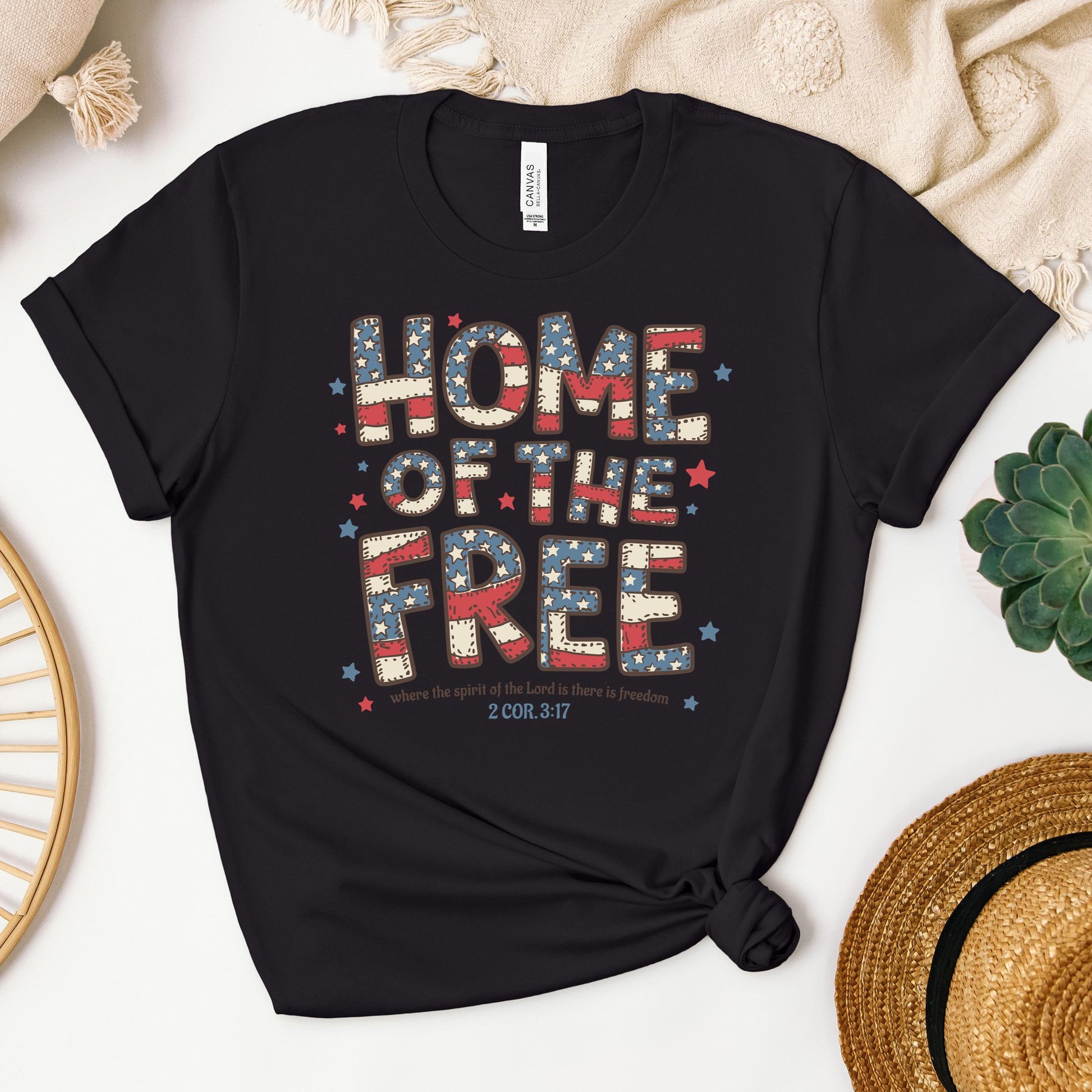 Home Of The Free Where The Spirit Of The Lord Is There Is Freedom 2 Cor. 3.17 01