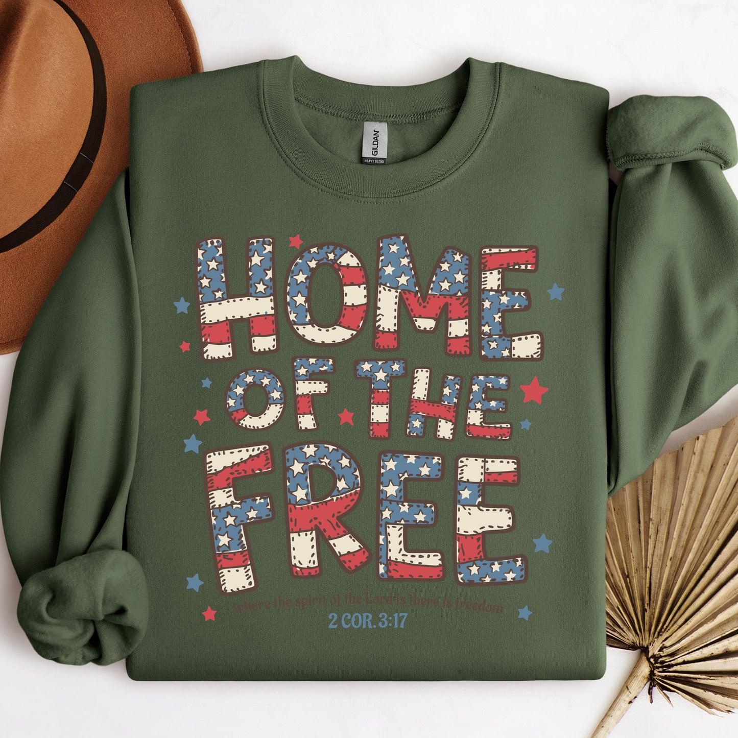 Home Of The Free Where The Spirit Of The Lord Is There Is Freedom 2 Cor. 3.17 01