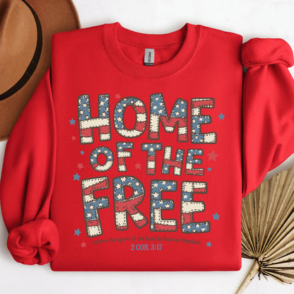 Home Of The Free Where The Spirit Of The Lord Is There Is Freedom 2 Cor. 3.17 01
