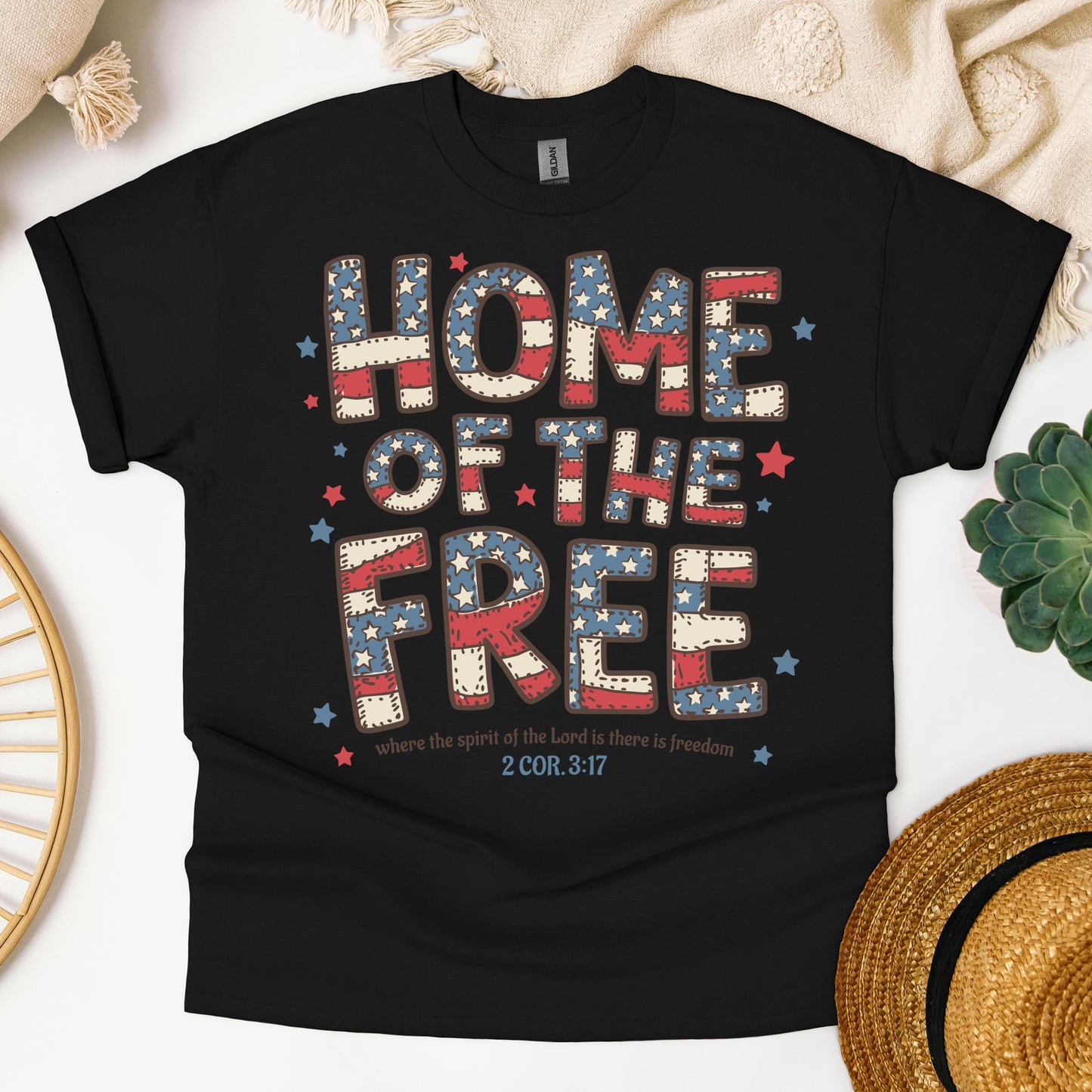 Home Of The Free Where The Spirit Of The Lord Is There Is Freedom 2 Cor. 3.17 01