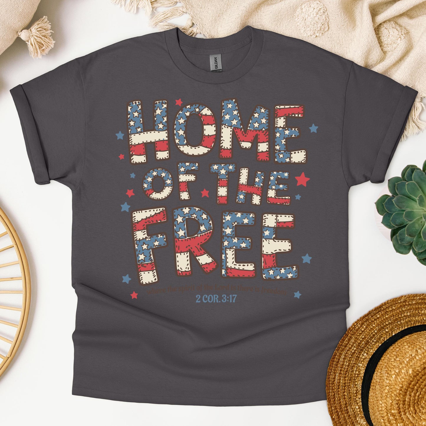 Home Of The Free Where The Spirit Of The Lord Is There Is Freedom 2 Cor. 3.17 01