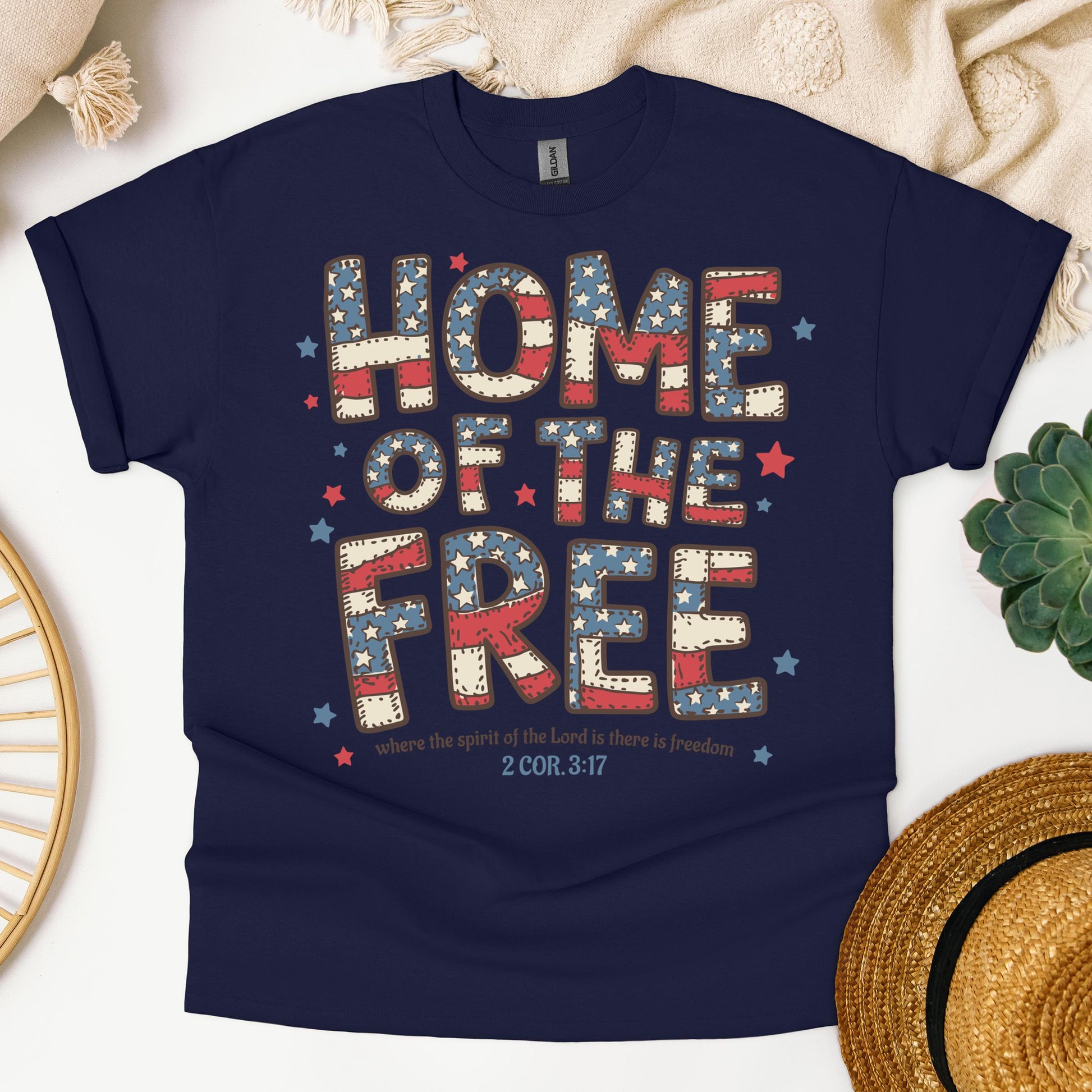 Home Of The Free Where The Spirit Of The Lord Is There Is Freedom 2 Cor. 3.17 01