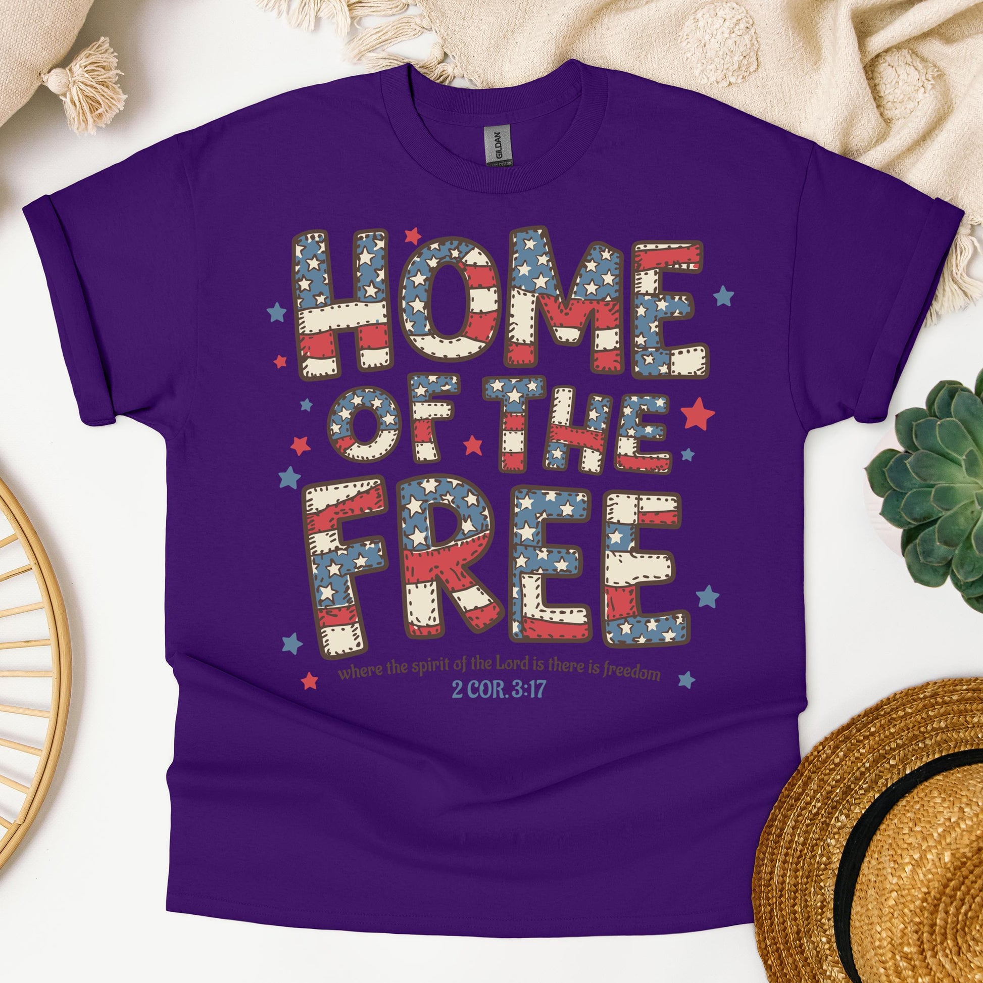 Home Of The Free Where The Spirit Of The Lord Is There Is Freedom 2 Cor. 3.17 01