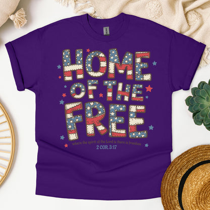 Home Of The Free Where The Spirit Of The Lord Is There Is Freedom 2 Cor. 3.17 01