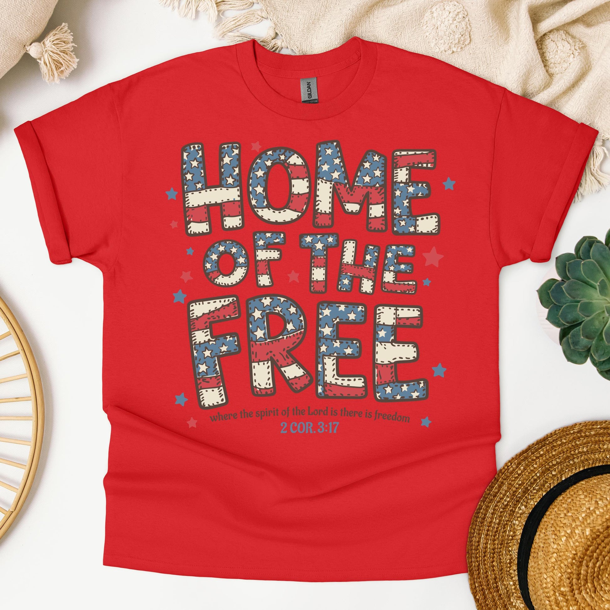 Home Of The Free Where The Spirit Of The Lord Is There Is Freedom 2 Cor. 3.17 01