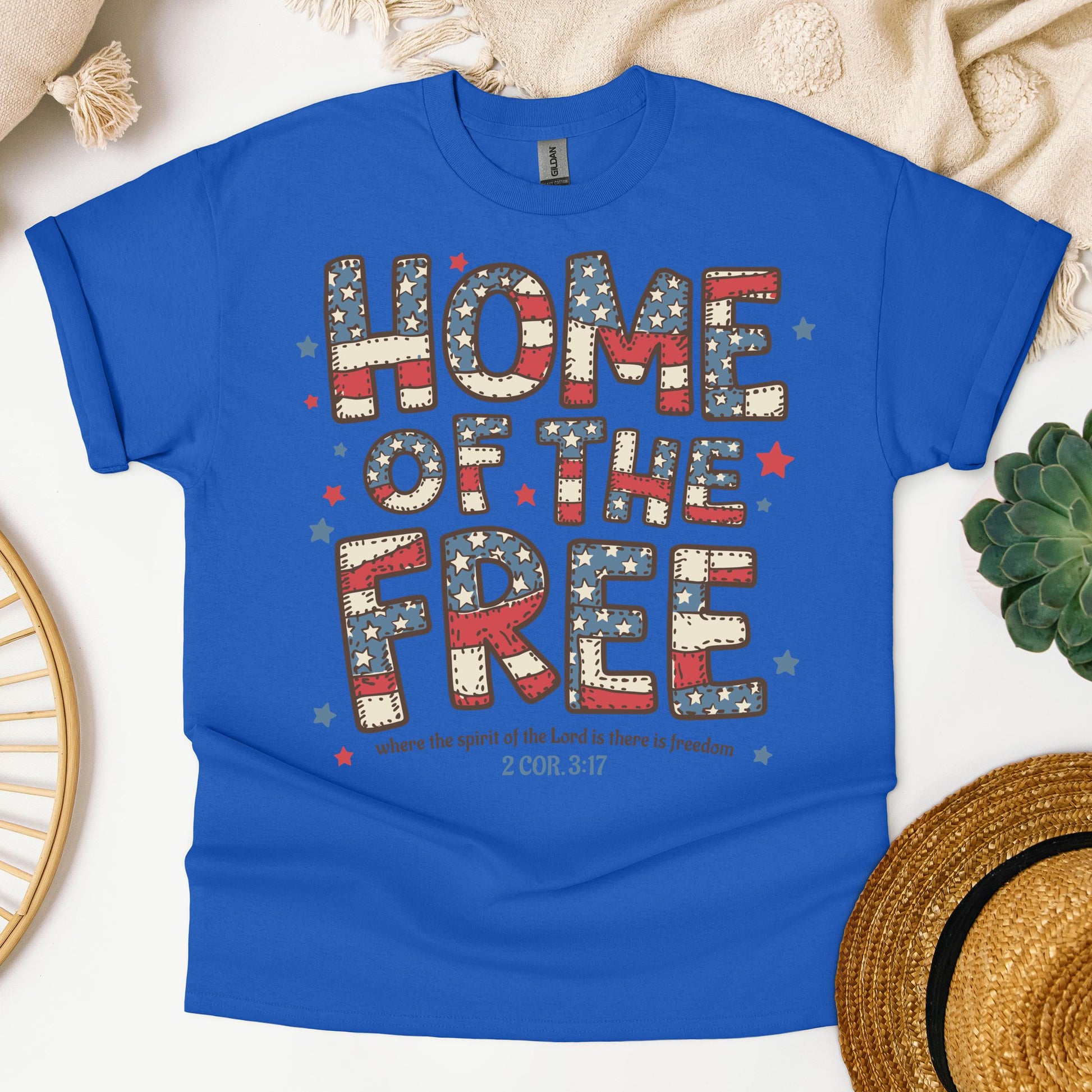 Home Of The Free Where The Spirit Of The Lord Is There Is Freedom 2 Cor. 3.17 01