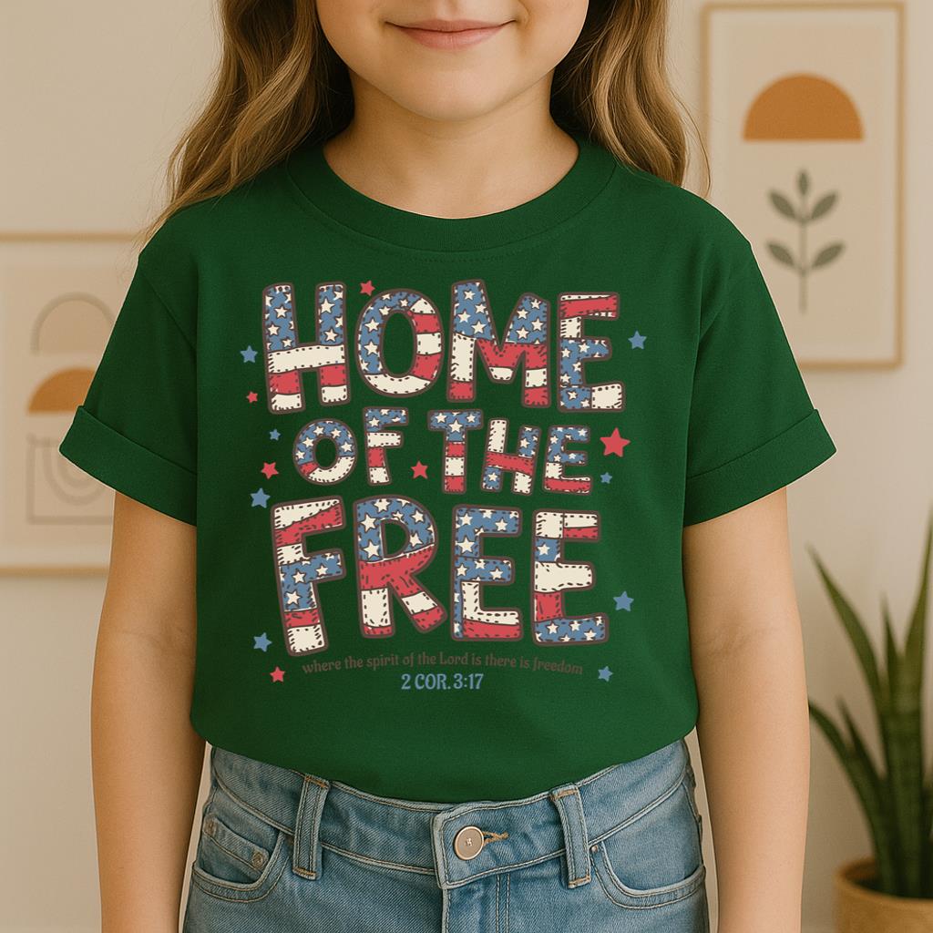 Home Of The Free Where The Spirit Of The Lord Is There Is Freedom 2 Cor. 3.17 01